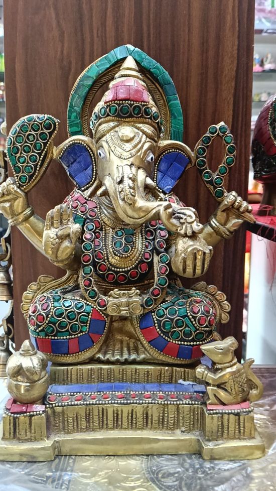 Brass Ganesha